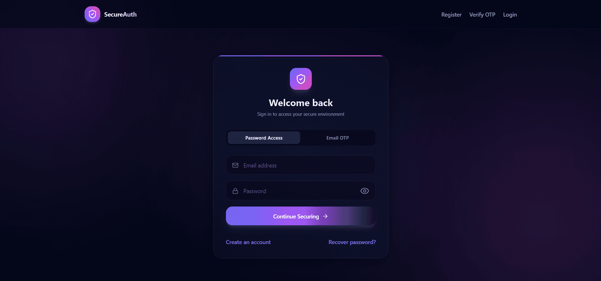 Authentication System